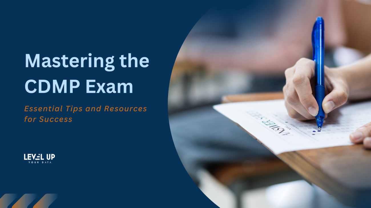 Mastering the CDMP Exam Blog Banner