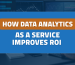 How data analytics as a service improves ROI